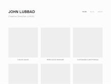 Tablet Screenshot of johnlubbad.com